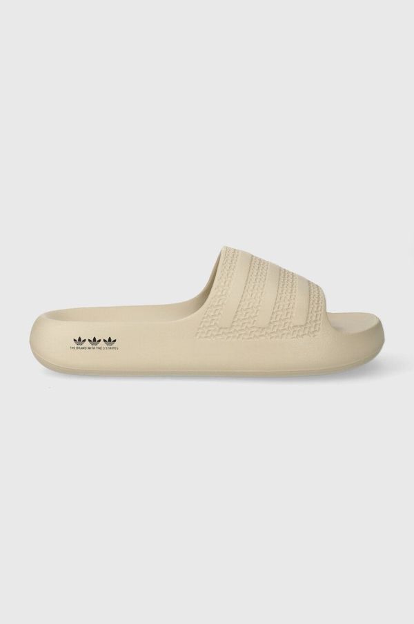 adidas Originals Natikači adidas Originals Adilette Ayoon ženski, bež barva