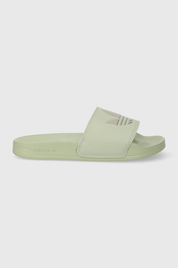 adidas Originals Natikači adidas Originals Adilette Lite zelena barva, IE2991