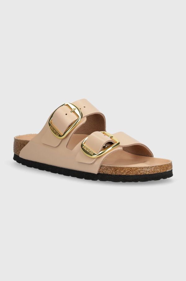 Birkenstock Natikači Birkenstock Arizona BB ženski, bež barva, 1026553