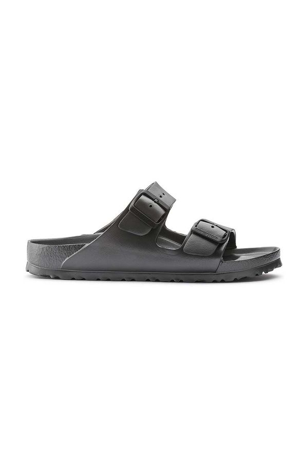 Birkenstock Natikači Birkenstock Arizona EVA Metallic moški, siva barva, 1001497