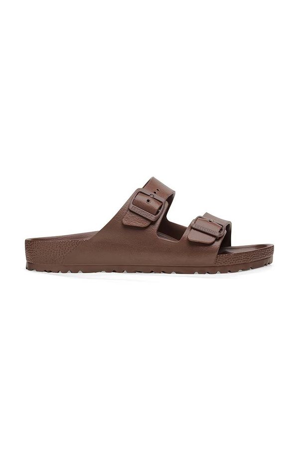 Birkenstock Natikači Birkenstock Arizona Eva moški, rjava barva, 1027328