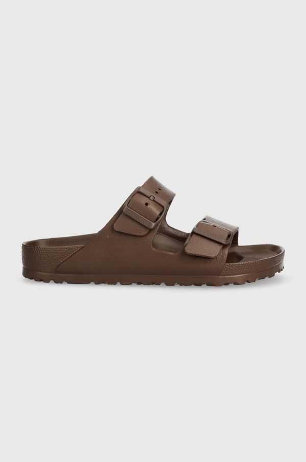 Birkenstock Natikači Birkenstock Arizona EVA ženski, rjava barva, 1027402