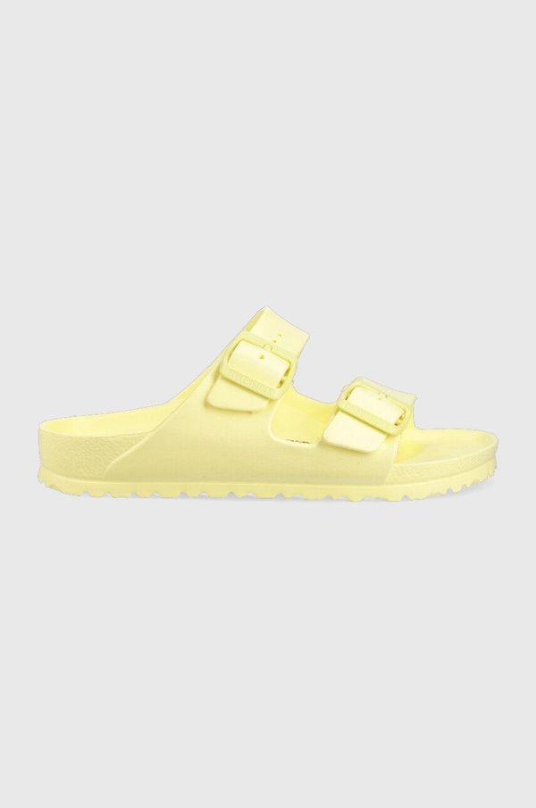Birkenstock Natikači Birkenstock Arizona EVA ženski, rumena barva
