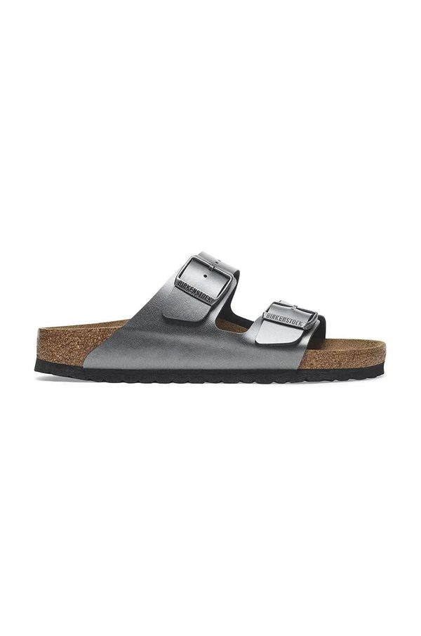 Birkenstock Natikači Birkenstock Arizona Metallic ženski, črna barva, 1029233
