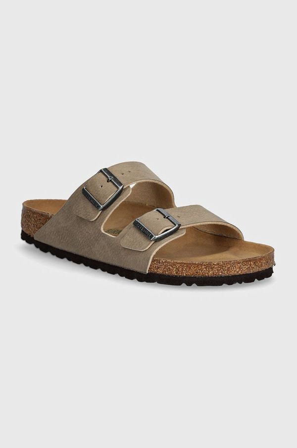 Birkenstock Natikači Birkenstock Arizona moški, bež barva, 1025779