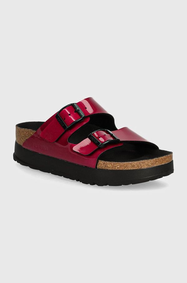 Birkenstock Natikači Birkenstock Arizona Platform Flex Birkenstock x Papillio ženski, roza barva, 1028460