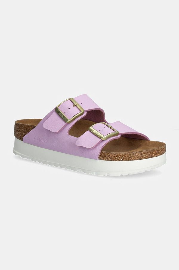 Birkenstock Natikači Birkenstock Arizona Platform Flex Birkenstock x Papillio ženski, vijolična barva, 1028440