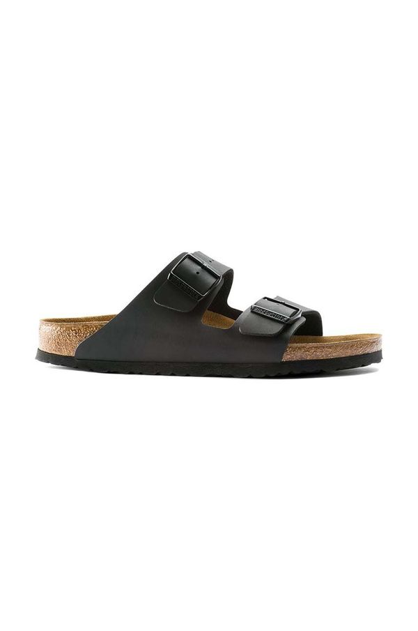 Birkenstock Natikači Birkenstock Arizona ženski, črna barva