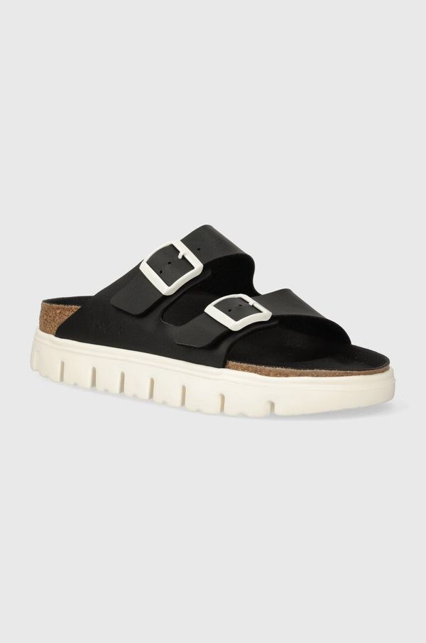 Birkenstock Natikači Birkenstock BIRKENSTOCK X PAPILLIO Arizona Chunky ženski, črna barva, 1025304