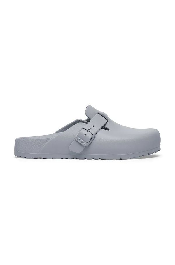 Birkenstock Natikači Birkenstock Boston EVA ženski, srebrna barva, 1027630