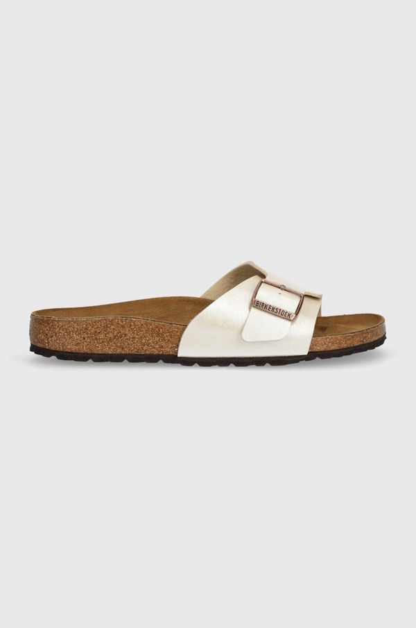 Birkenstock Natikači Birkenstock Catalina ženski, bež barva, 1026631