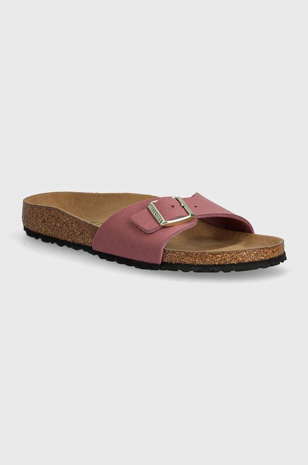 Birkenstock Natikači Birkenstock Madrid ženski, roza barva, 1027984