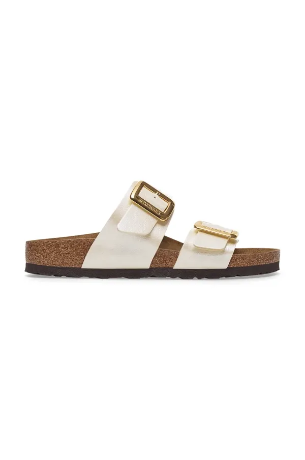 Birkenstock Natikači Birkenstock Sydney Graceful ženski, bela barva, 1029492
