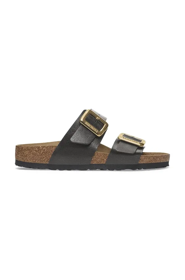 Birkenstock Natikači Birkenstock Sydney Graceful ženski, črna barva, 1029457