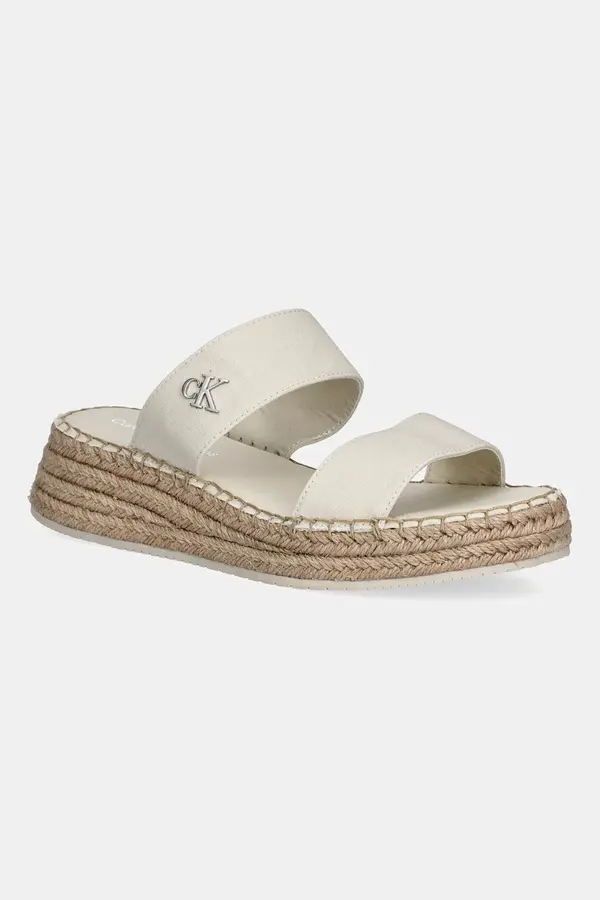 Calvin Klein Jeans Natikači Calvin Klein Jeans SPORTY ROPE MG LTH WEBBING