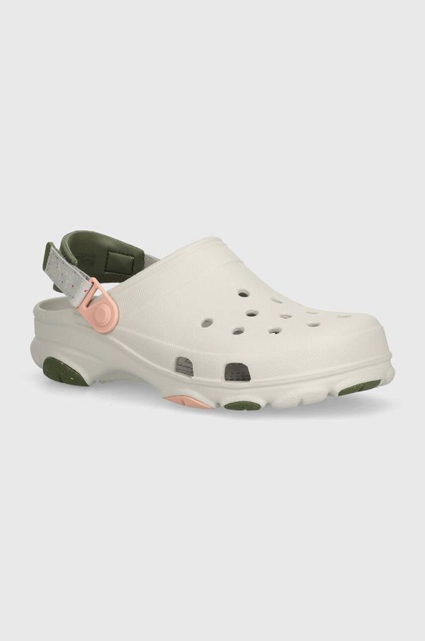 Crocs Natikači Crocs All Terrain Clog moški, siva barva, 206340