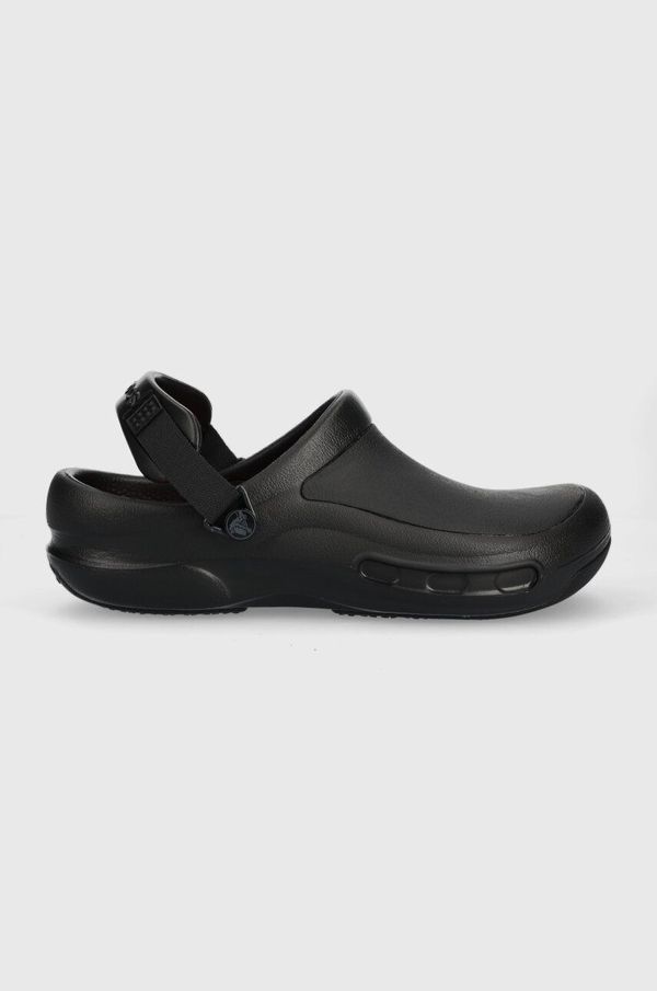 Crocs Natikači Crocs Bistro Pro Lite Ride Clog ženski, črna barva, 205669