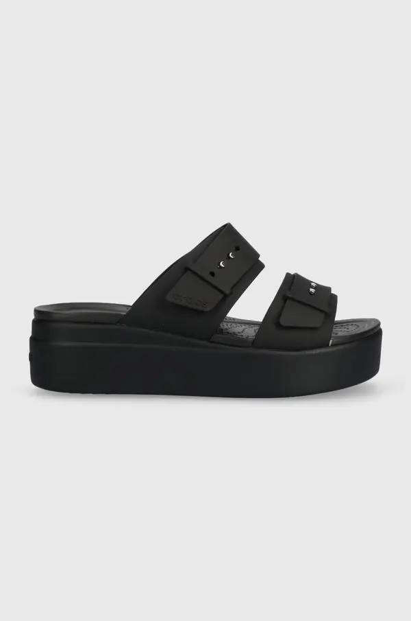 Crocs Natikači Crocs Brooklyn Low Wedge Sandal