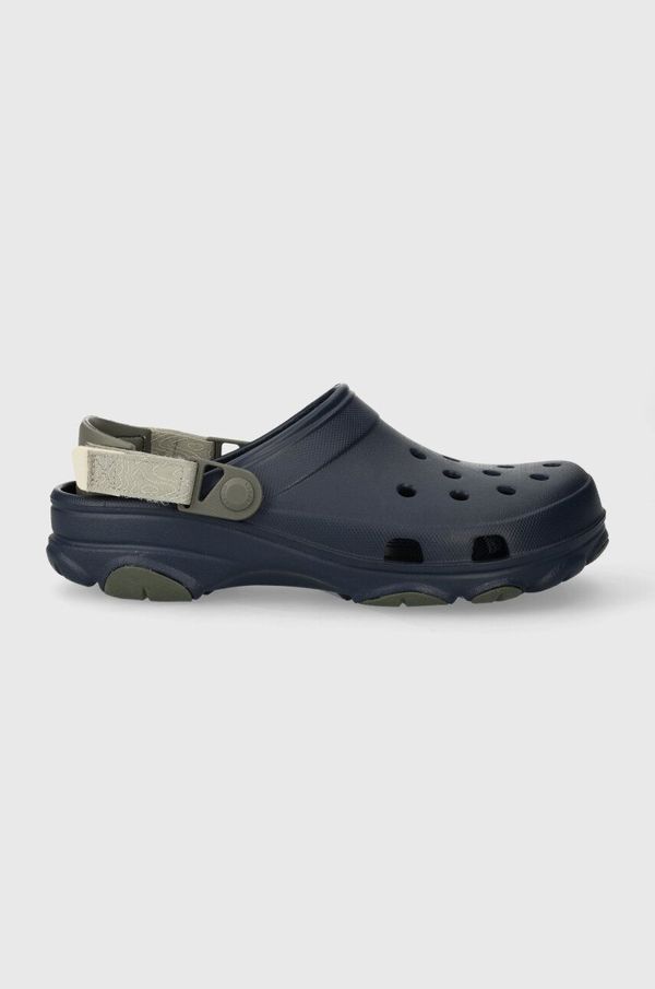 Crocs Natikači Crocs Classic All Terain Clog moški, mornarsko modra barva, 206340