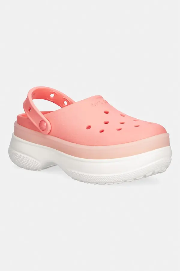 Crocs Natikači Crocs Classic Frosted Stacked Clog
