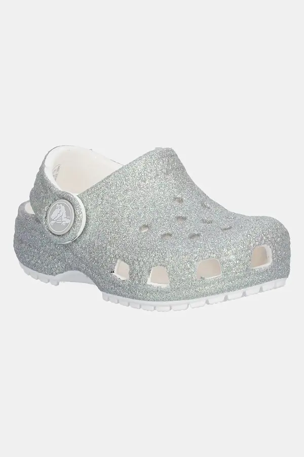 Crocs Natikači Crocs CLASSIC IRIDESCENT GLITTER CLOG KIDS