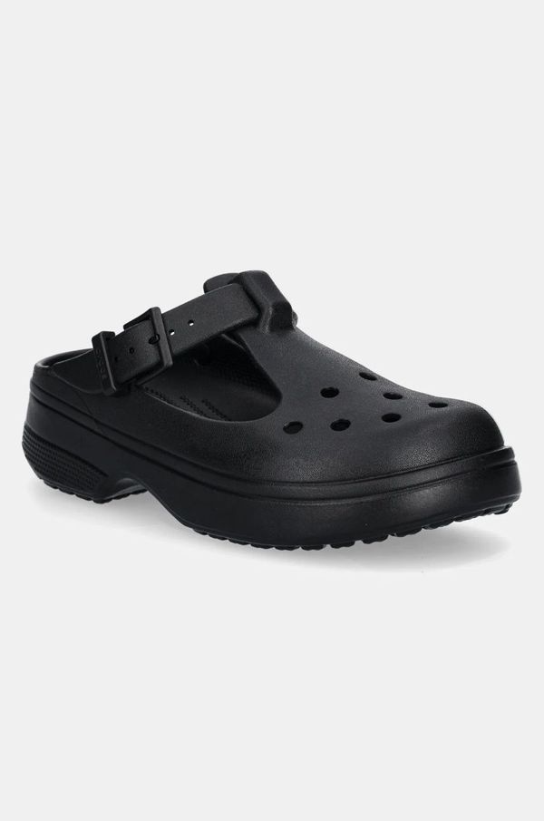 Crocs Natikači Crocs Classic Mary Jane Clog ženski, črna barva, 210581