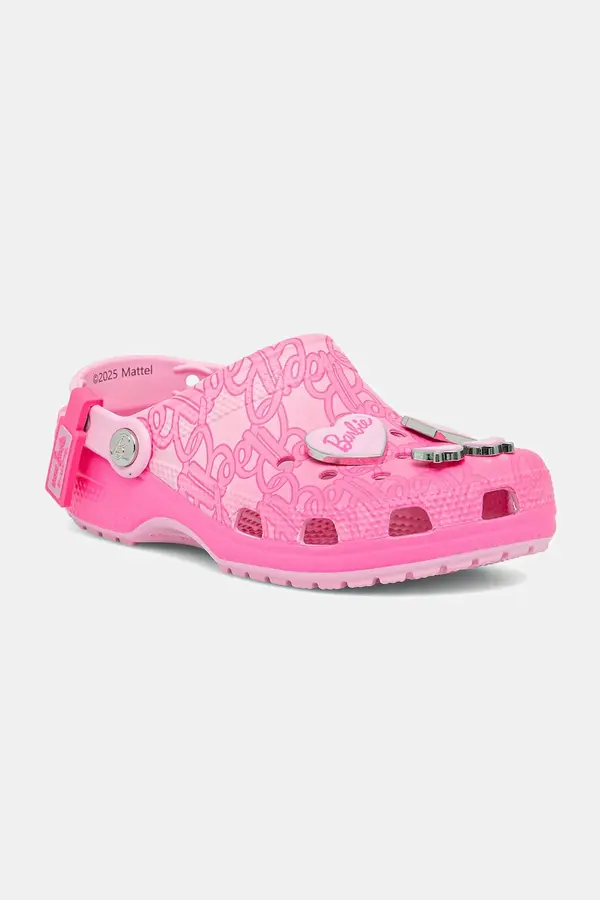 Crocs Natikači Crocs Classic Mattel Pink Barbie Clog