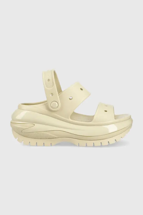 Crocs Natikači Crocs Classic Mega Crush Sandal