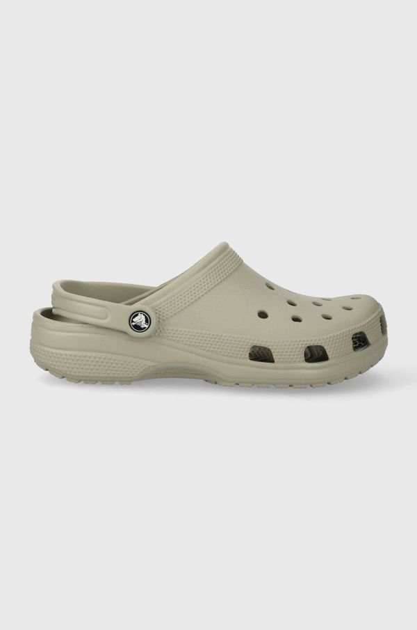 Crocs Natikači Crocs Classic moški, siva barva, 10001