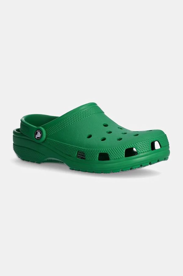 Crocs Natikači Crocs Classic moški, zelena barva, 10001