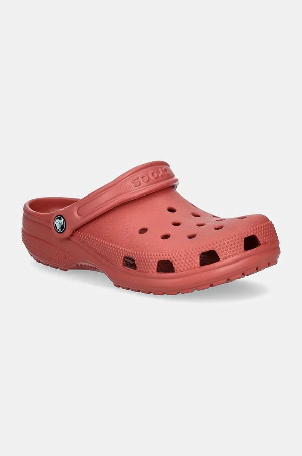 Crocs Natikači Crocs Classic rdeča barva, 10001