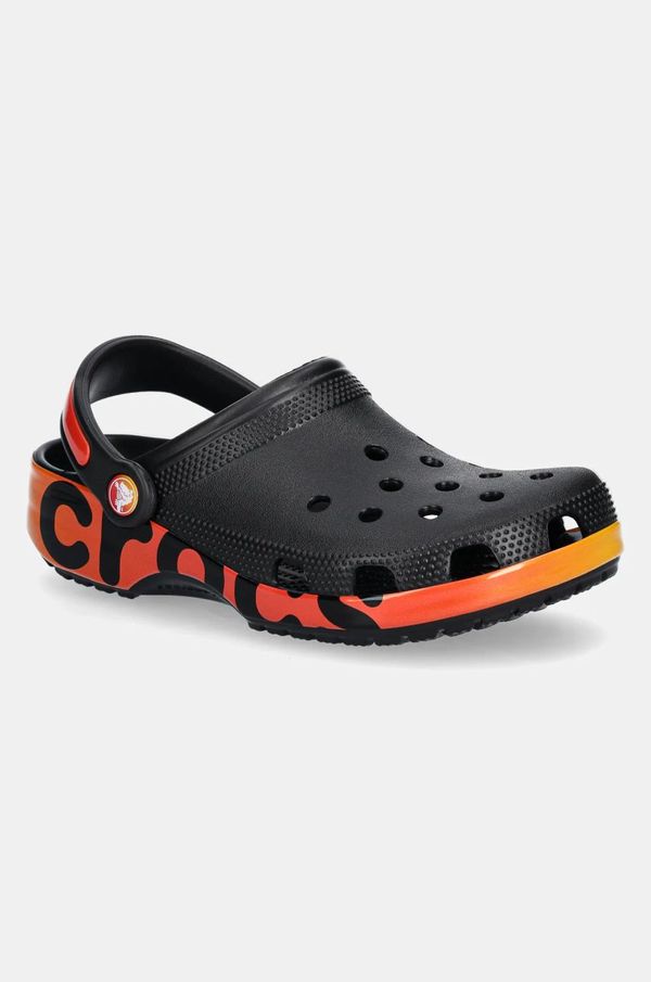 Crocs Natikači Crocs Classic Reflector Clog črna barva, 210732