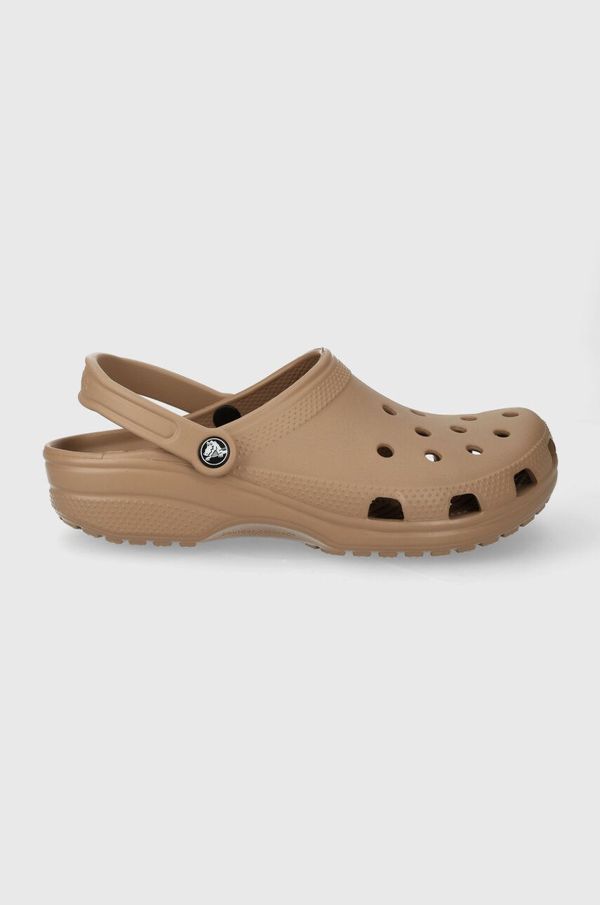 Crocs Natikači Crocs Classic rjava barva, 10001