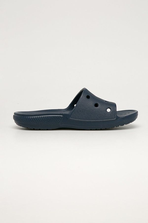 Crocs Natikači Crocs Classic Slide moški, mornarsko modra barva, 206121