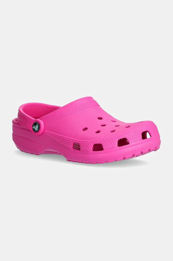 Crocs Natikači Crocs Classic ženski, roza barva, 10001