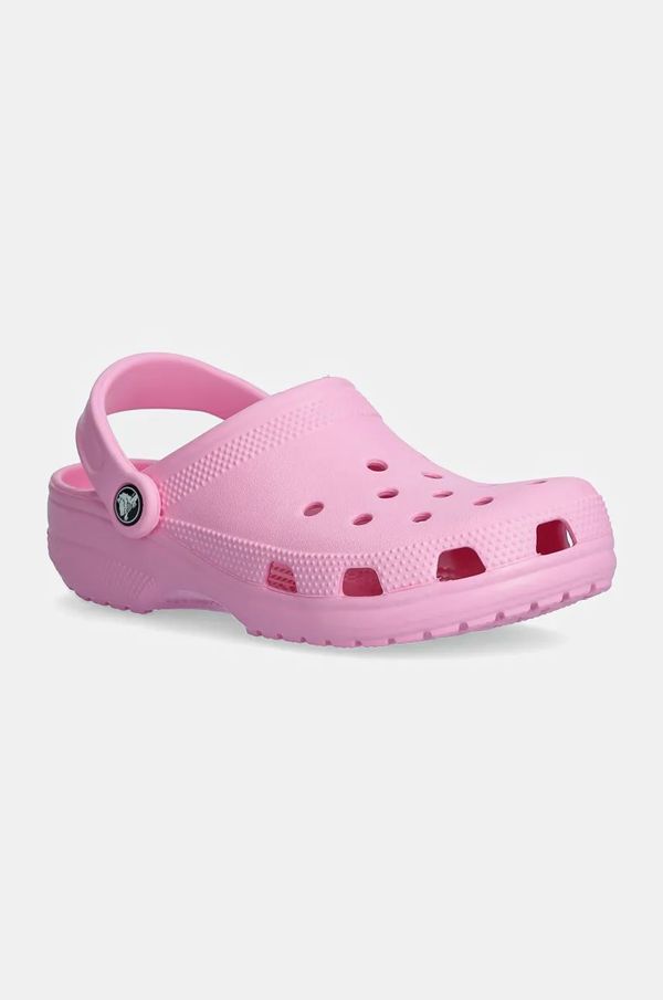 Crocs Natikači Crocs Classic ženski, roza barva, 10001