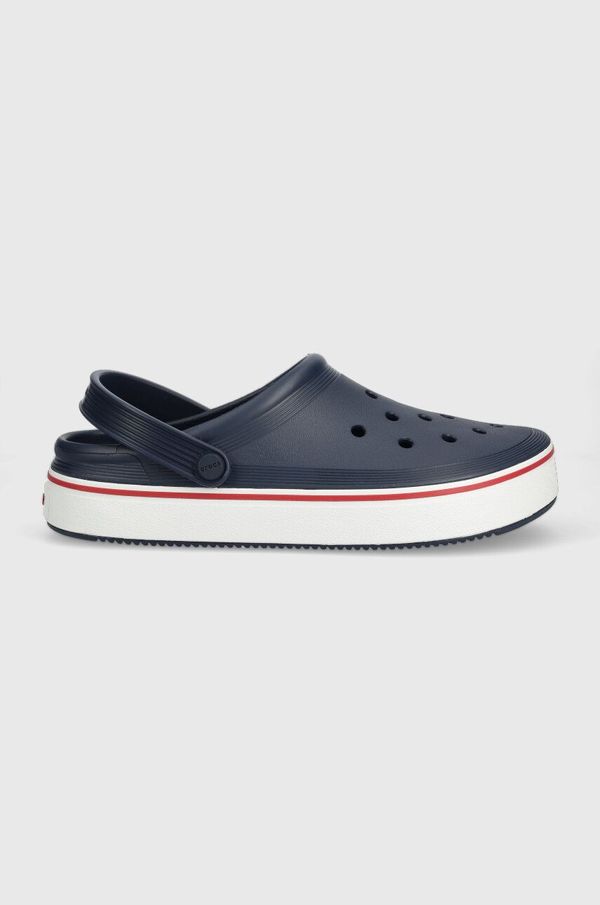 Crocs Natikači Crocs Crocband Clean Clog moški, mornarsko modra barva, 208371