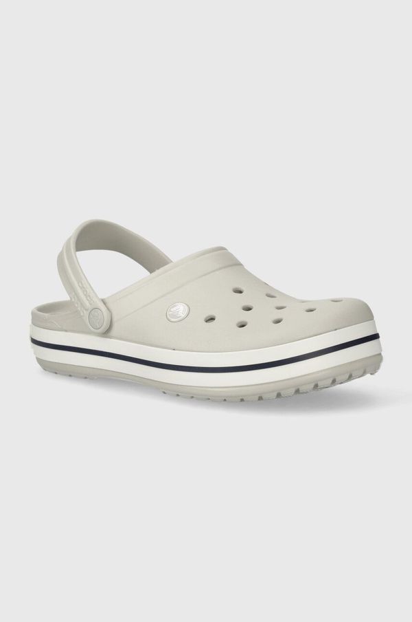 Crocs Natikači Crocs Crocband siva barva, 11016