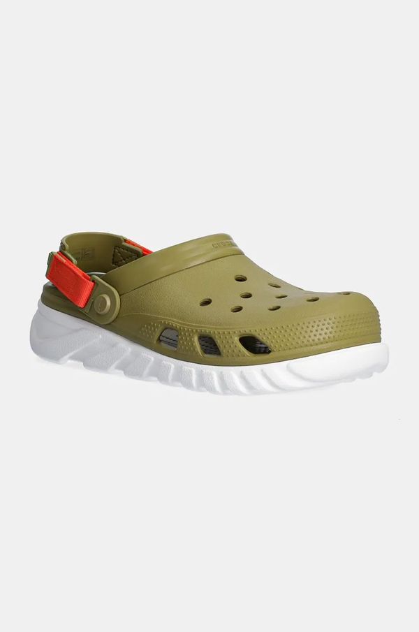 Crocs Natikači Crocs Duet Max II Clog moški, zelena barva, 208776