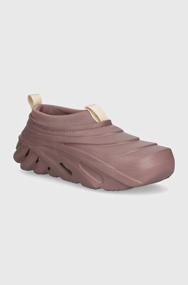 Crocs Natikači Crocs Echo Storm vijolična barva, 209414