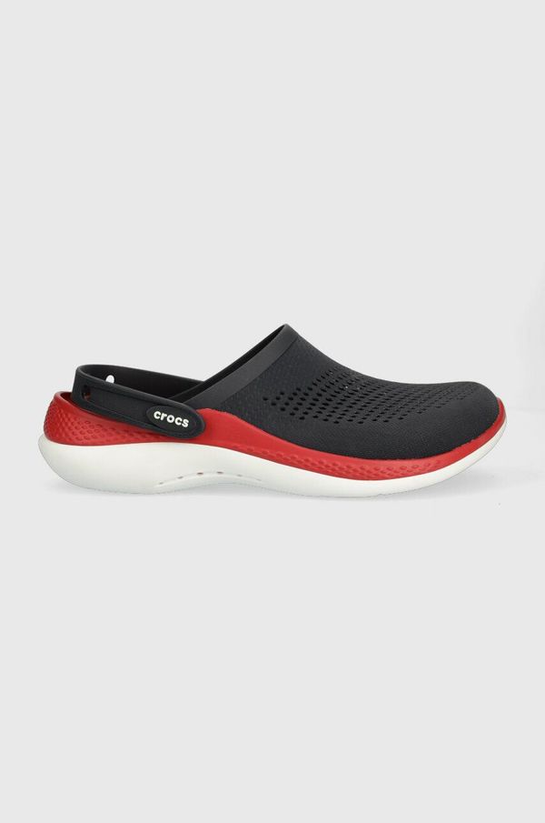 Crocs Natikači Crocs Literide 360 Clog 206708 črna barva