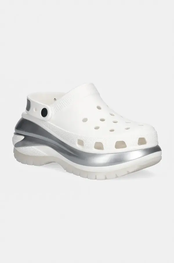 Crocs Natikači Crocs Mega Crush Metallic Clog