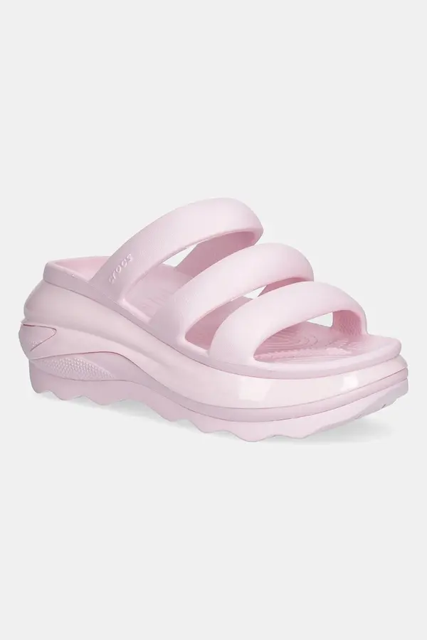 Crocs Natikači Crocs Mega Crush Tripe Strap