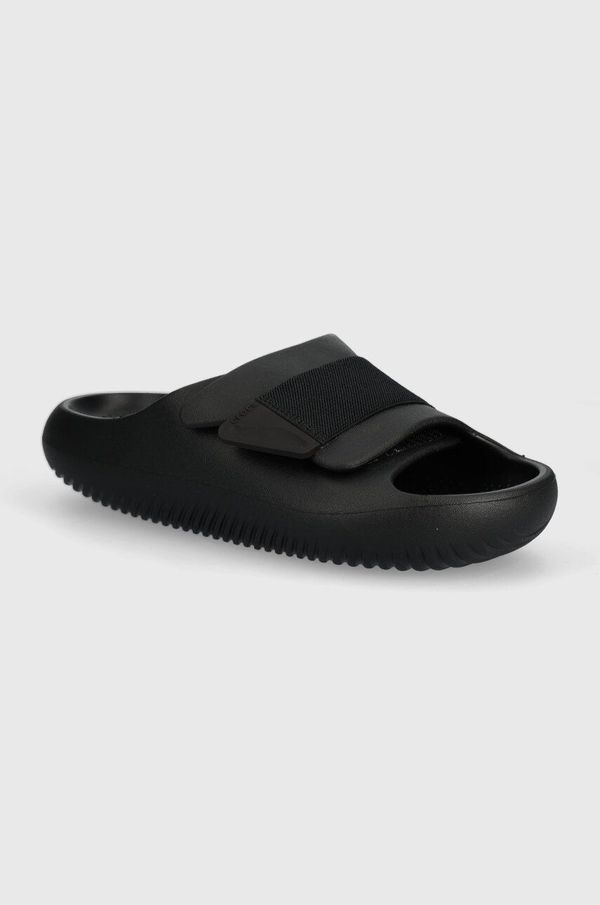 Crocs Natikači Crocs Mellow Luxe Recovery Slide črna barva, 209413