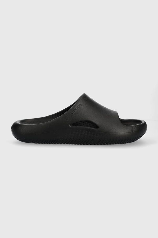 Crocs Natikači Crocs Mellow Slide ženski, črna barva, 208392