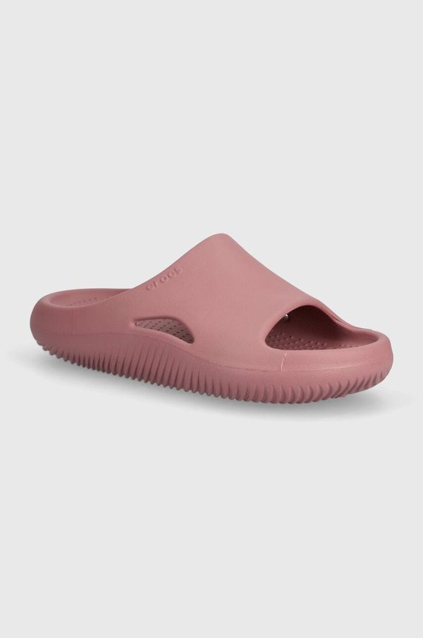 Crocs Natikači Crocs Mellow Slide ženski, roza barva, 208392
