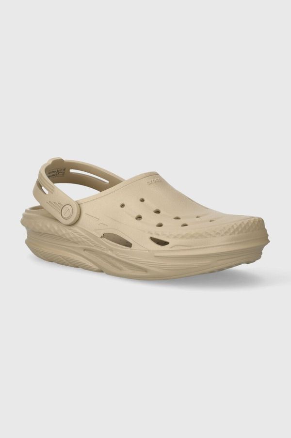 Crocs Natikači Crocs Off Grid Clog bež barva,  209501