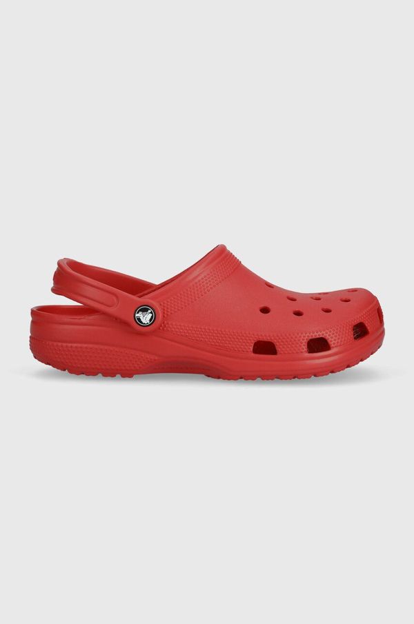 Crocs Natikači Crocs rdeča barva