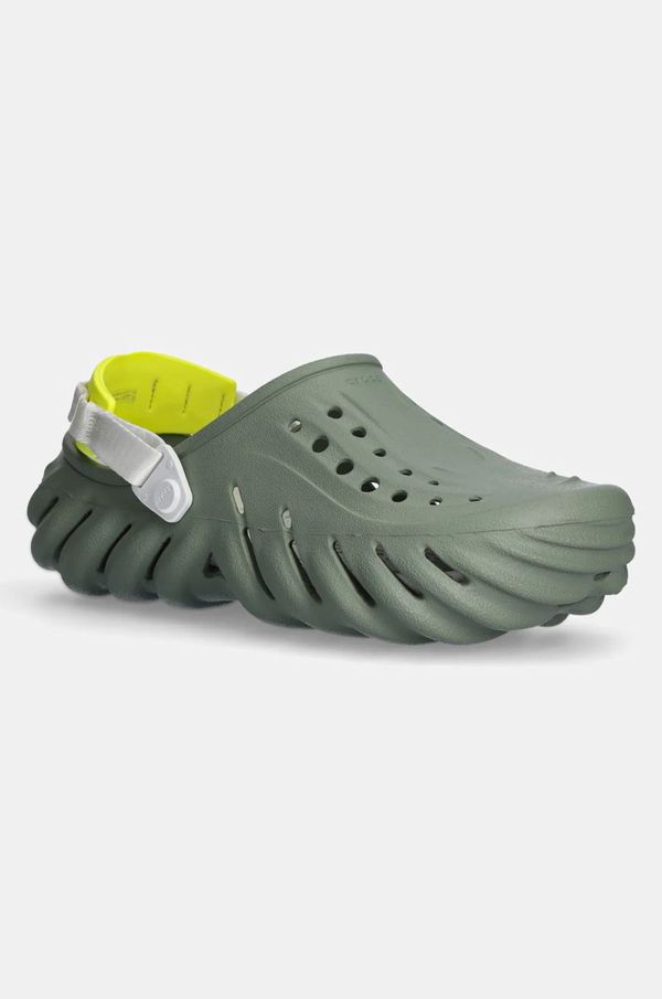 Crocs Natikači Crocs X - (Echo) Clog moški, zelena barva, 207937