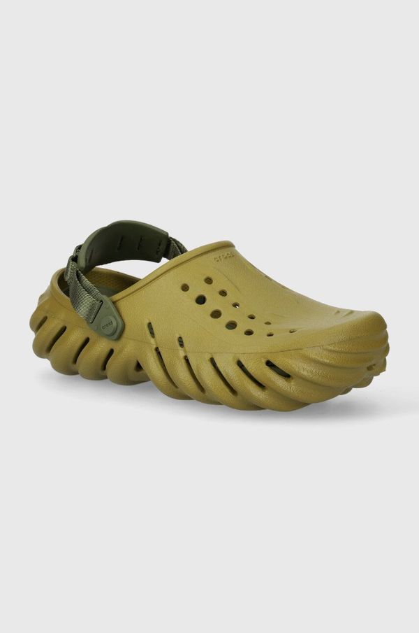 Crocs Natikači Crocs X - (Echo) Clog moški, zelena barva, 207937